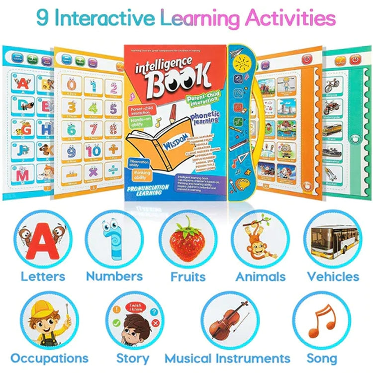 🎁[Bästa presenten för barn]👼Smart Uttals- och Tal-Lärobok
