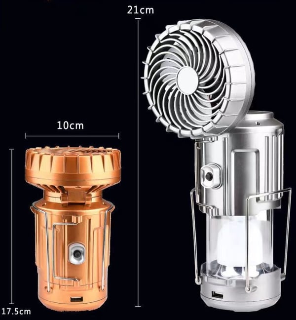 (🔥🎁2025 Nyårs Hot Rea🎁 53%) 6 i 1 Bärbar Solar LED Camping Lantern
