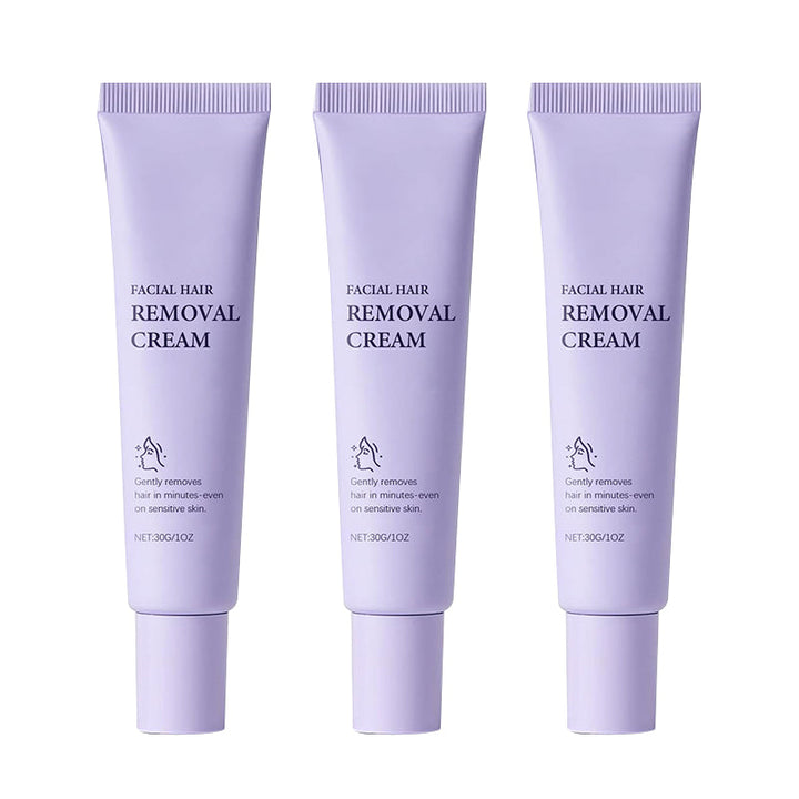 💖 Mild & Smärtfri Ansikts-Hårborttagningskräm – 100% Naturlig och Dermatologiskt Testad! 🌿✨
