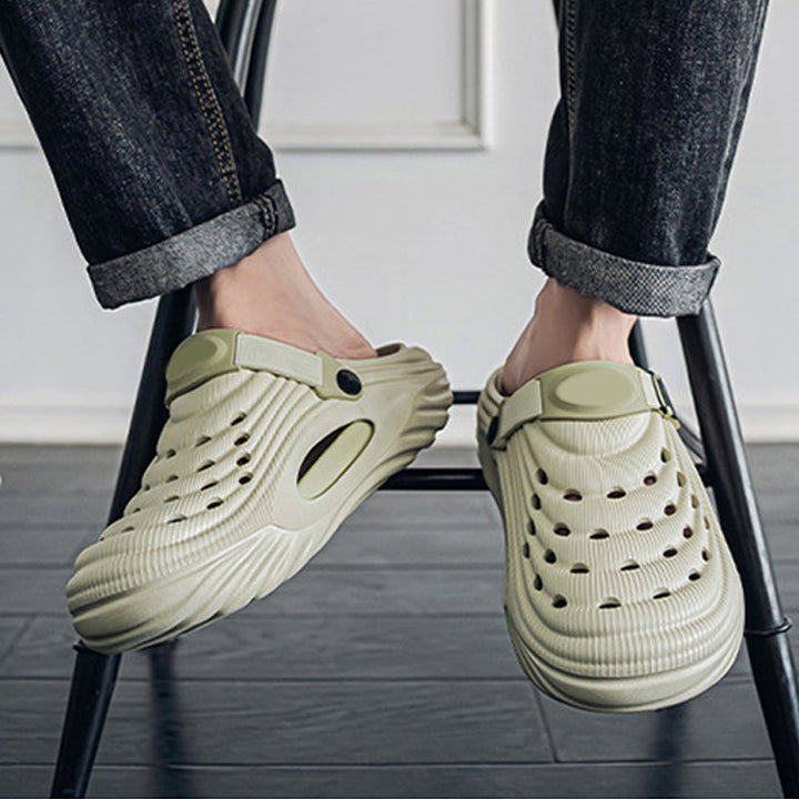 ⏳ Begränsad tid 50% rabatt! 💥 Andningsbara slip-on-sandaler för män