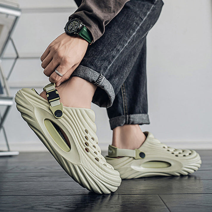 ⏳ Begränsad tid 50% rabatt! 💥 Andningsbara slip-on-sandaler för män