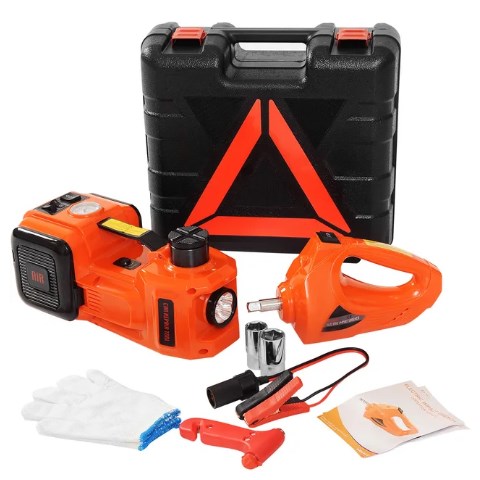 🔥CE/FCC-certifiering🔥12V multifunktionell bilelektrisk hydraulisk jackpaket