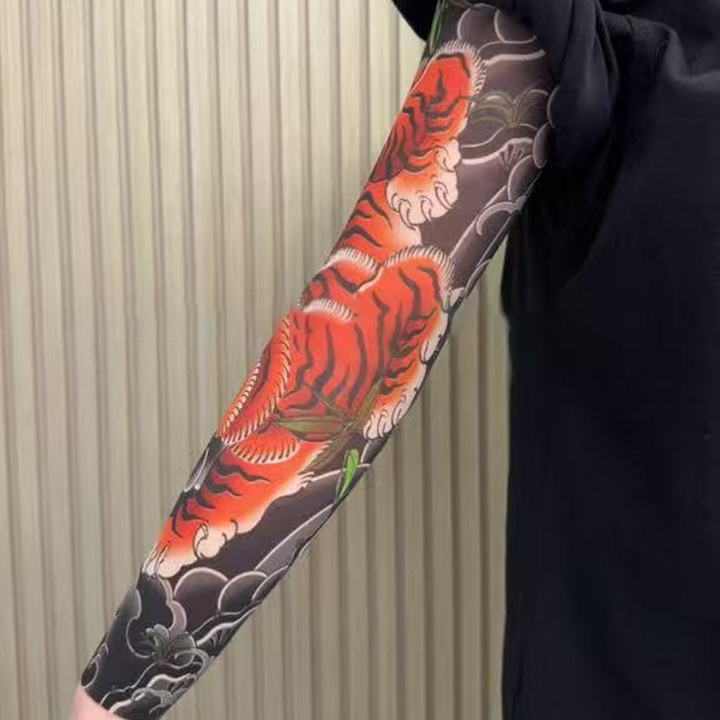 🔥Nytt hett Selling❤️‍🔥 Ultratunna tatueringsärmar med solskydd