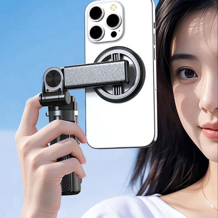 📱Heta nya produkter🔥4-i-1 multifunktionell magnetisk selfiepinne med 360° rotation