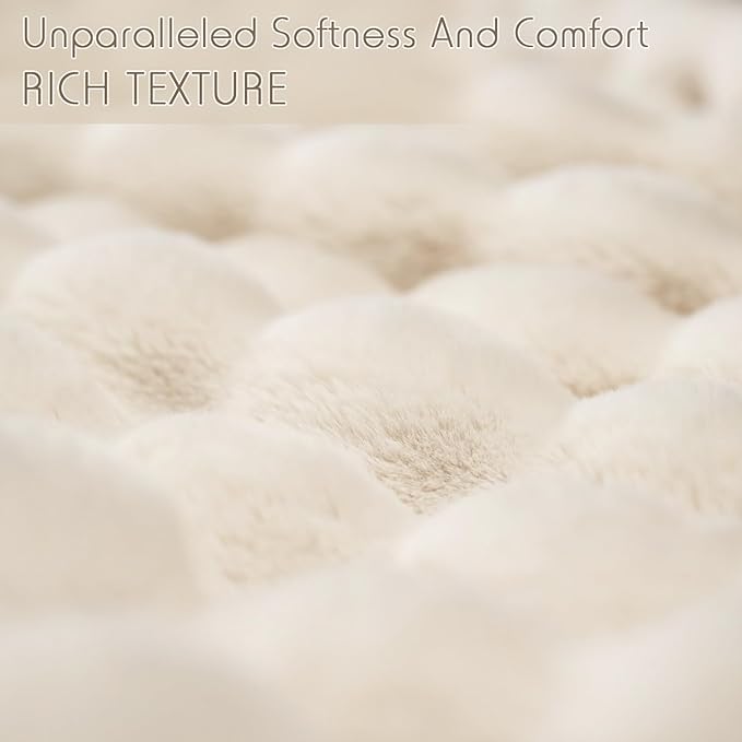 🍂Höstrea – 50 % rabatt!🛏️Tjock kaninplush & mjölkvelourtäcke🫧Svep in dig i ultimat komfort