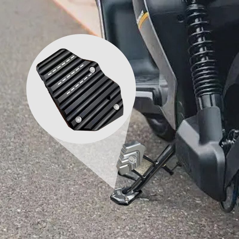 🌟 50% OFF🔥Motorcykel Kickstand Fot Sidostativ Förlängningsplatta