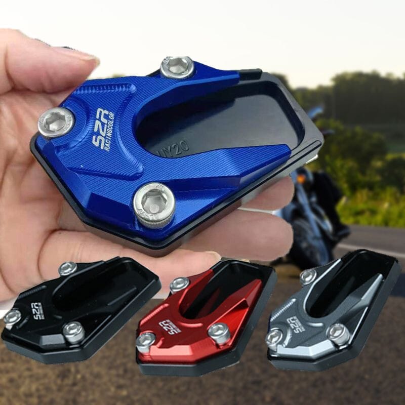 🌟 50% OFF🔥Motorcykel Kickstand Fot Sidostativ Förlängningsplatta