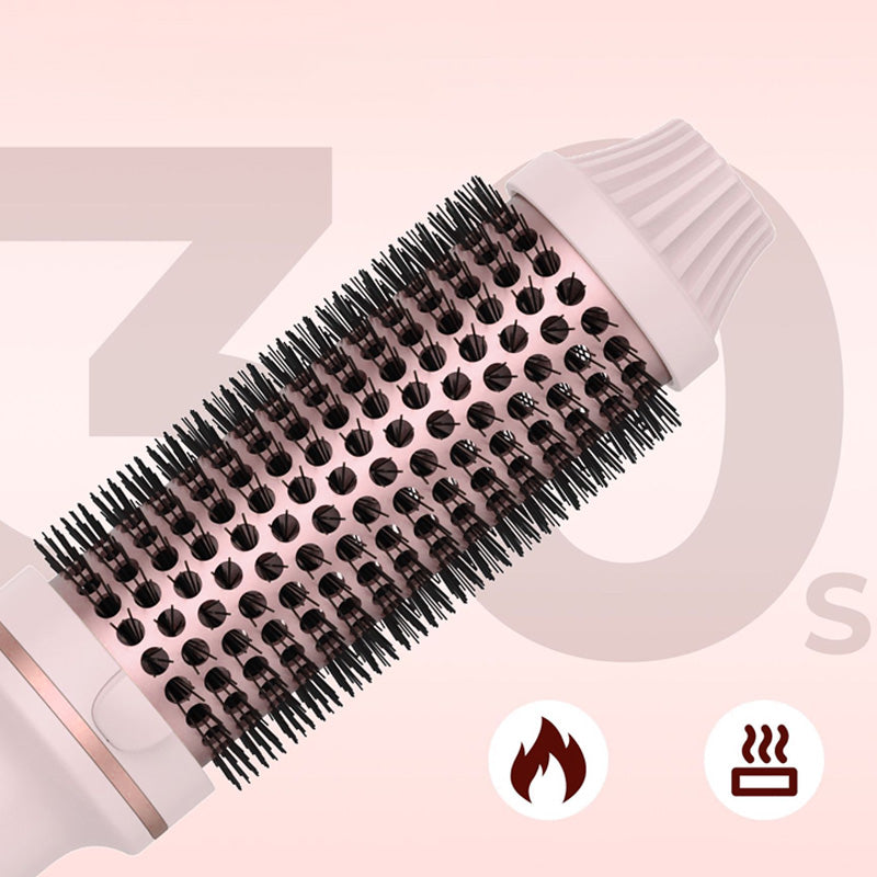 💇‍♀️50% RABATT JULREA!✨2-i-1 Volymkam🌟Joniskt Material med Anti-Statiska Tänder för Omedelbar Lift & Volym i Ett Steg🌀