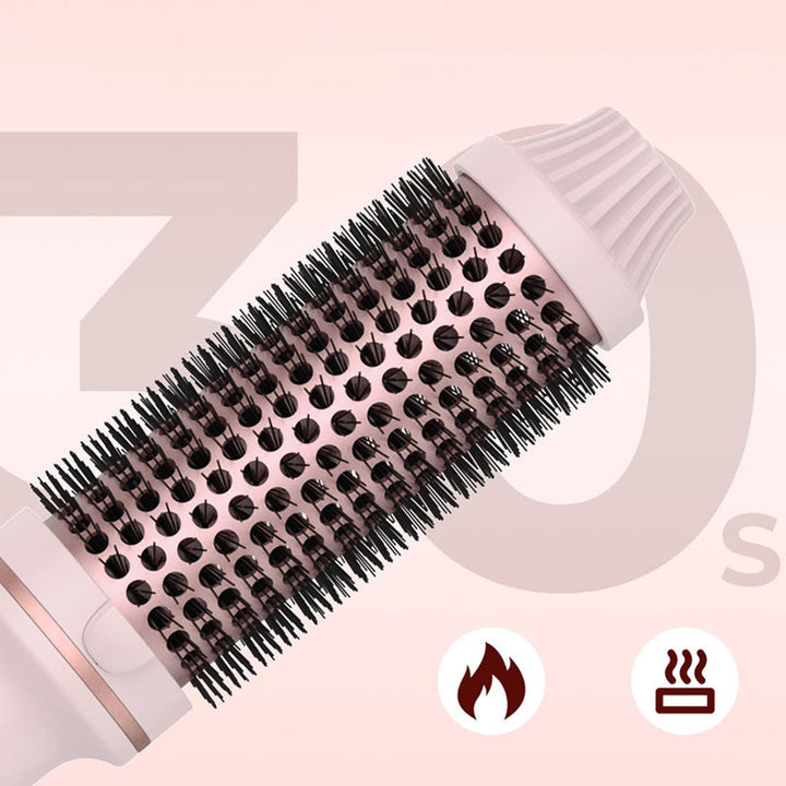 💇‍♀️50% RABATT JULREA!✨2-i-1 Volymkam🌟Joniskt Material med Anti-Statiska Tänder för Omedelbar Lift & Volym i Ett Steg🌀
