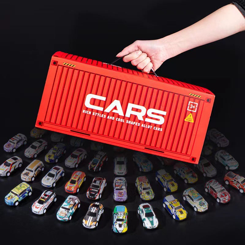 🎅 Julkampanj  55 % RABATT 🎁 48 minibilar med inbyggt garage