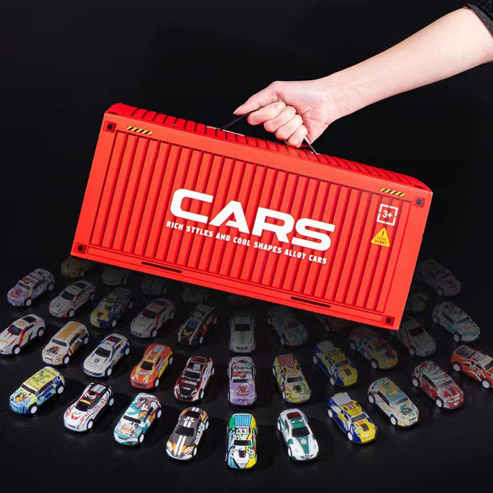 🎅 Julkampanj  55 % RABATT 🎁 48 minibilar med inbyggt garage