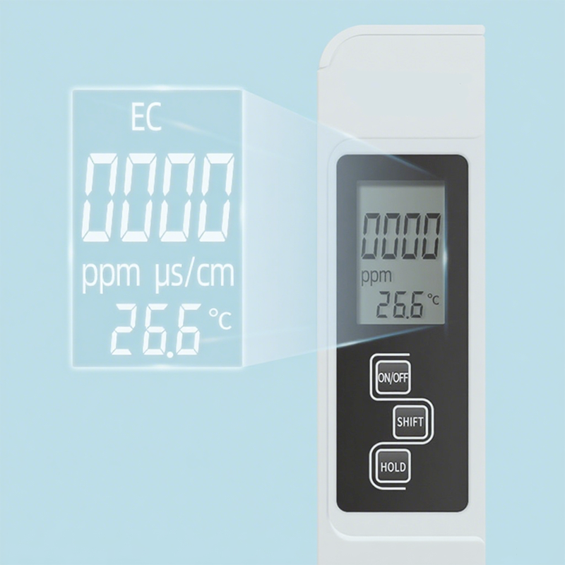 💧 KÖP 2 FÅ 3! ✨ 3-i-1 TDS Vattenkvalitetstestare - Mäter pH, Klor och Hårdhet med LCD-display för Pool och Akvarium 🌊📱