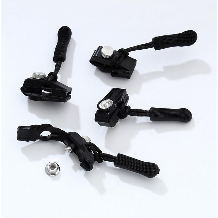 🛠️ 50% RABATT STORT SPECIALERBJUDANDE! ✨ Enkel Dragkedjereparationssats - Inkluderar 8 Stilar av Drag och 12 Slidar för Väskor, Jackor & Resväskor 🔩📦