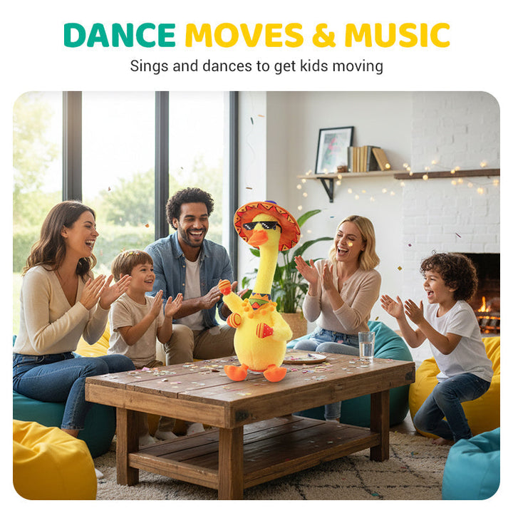 Interaktiv Gosedjursanka med Tal- och Dansfunktion