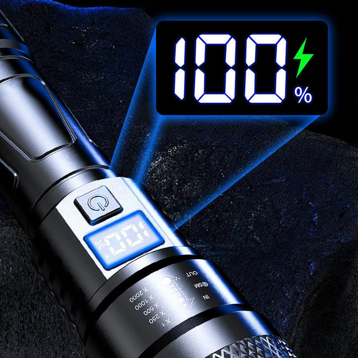 🔦 KÖP 2, FÅ 1 GRATIS! ✨ Bärbar LED Ficklampa – Justerbar Fokus, Vattentät & Perfekt för Utomhusnödläge ⚡📦