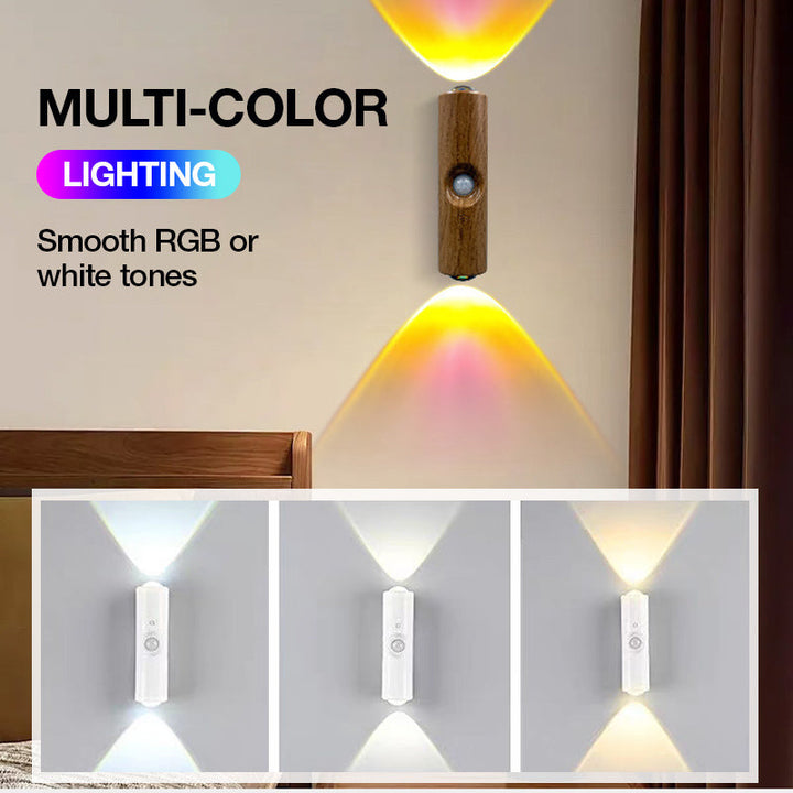 Magnetisk smart rörelsesensor RGB-stämningsbelysning