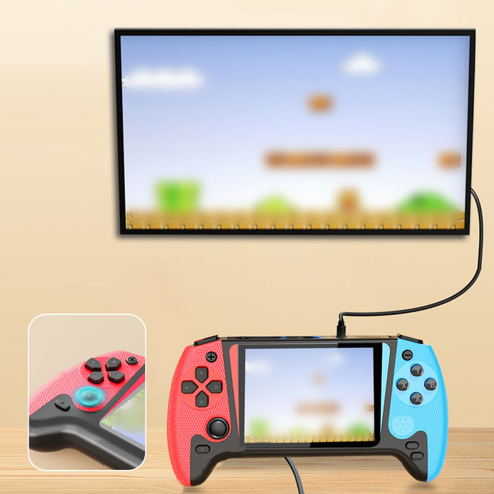 📢📢62% off!!🎮1000-i-1 storbildsskärm handhållen klassisk spelkonsol