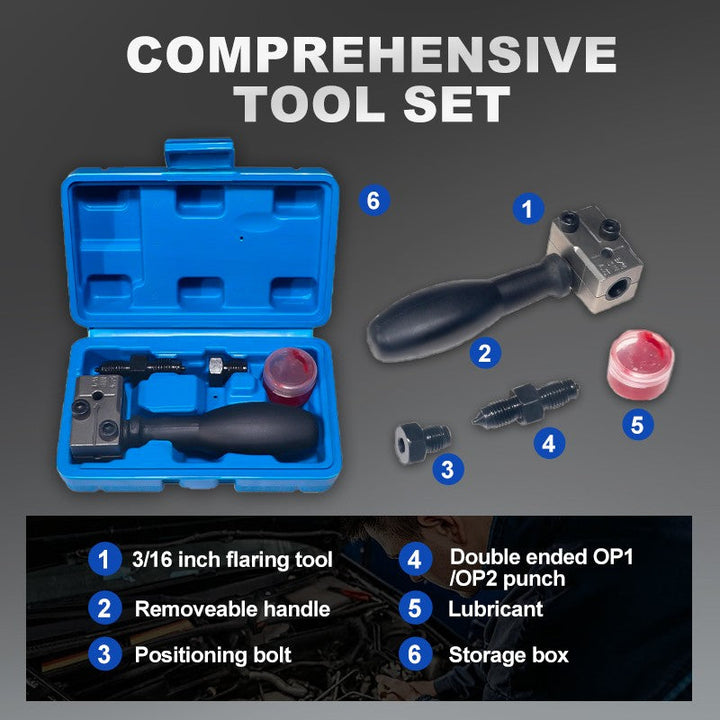 🔥60% RABATT🔧 Universellt bromsverktygssats för bilar⚙️ Precision 4,75 mm, hög effektivitet, säker och stabil