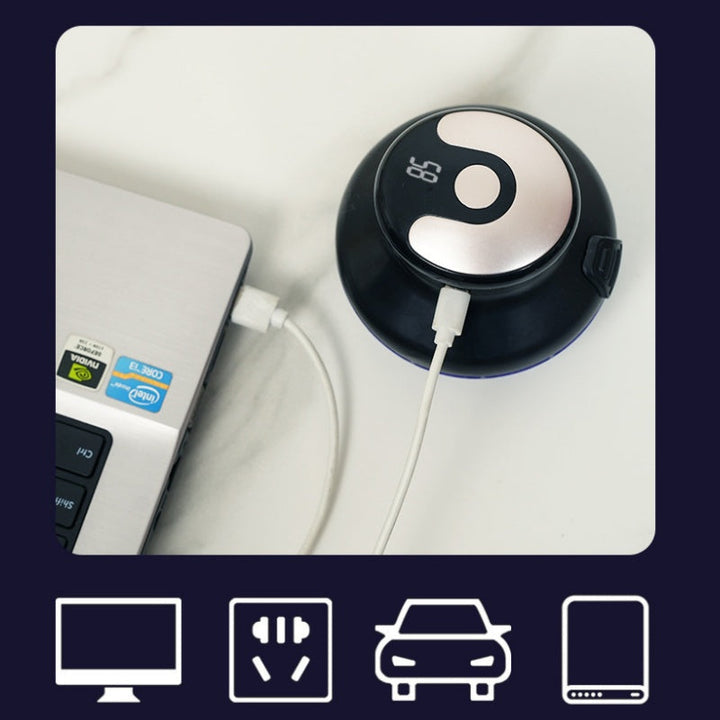 ✂️ 50% RABATT NU ! 💡 Cirkulär Elektrisk Hårklippare med LED-display – Självslipande Blad, Justerbar Skydd & Trådlös Design ⚡