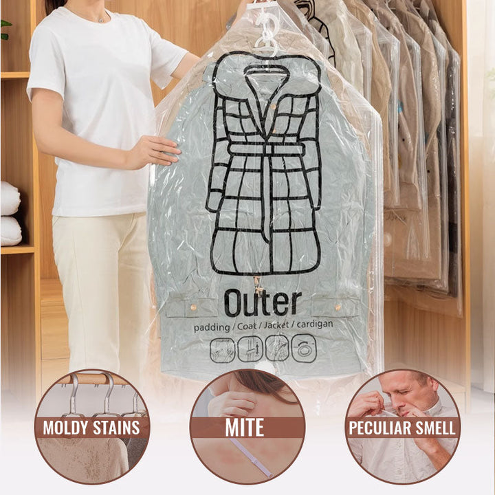 🧥 58% RABATT! 🛄 Vakuumförvaringspåsar – Sparar 80% Utrymme, Vattentät & För Täck/Kläder ✨