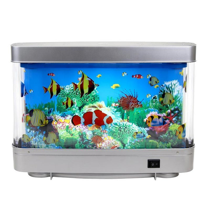🎁Presentval - Konstgjord tropisk fisk akvarielampa🐠