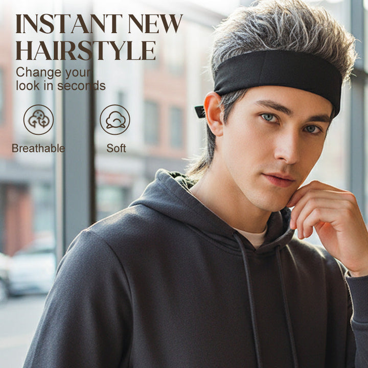 🔥köp 1 få 1 gratis⚡Unisex-perukhatt i hiphop-stil